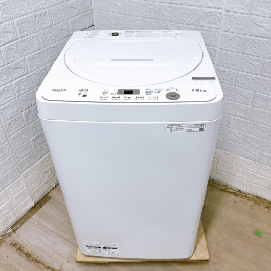 シャープ ES-GE4F-C 2022年製  4.5kg 洗濯機 【全国発送対応】
