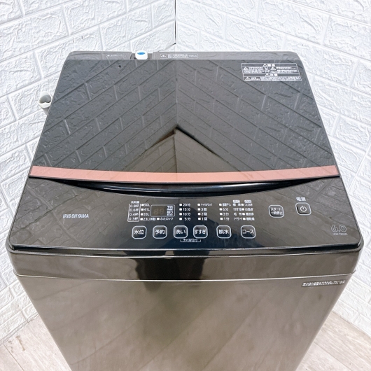 アイリスオーヤマ IAW-T603BL 一人暮らし単身用洗濯機 6.0kg B07284