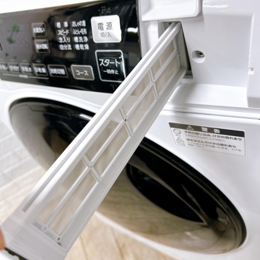 アクア AQW-D8R-L  ドラム式洗濯機 8.0kg OE12272