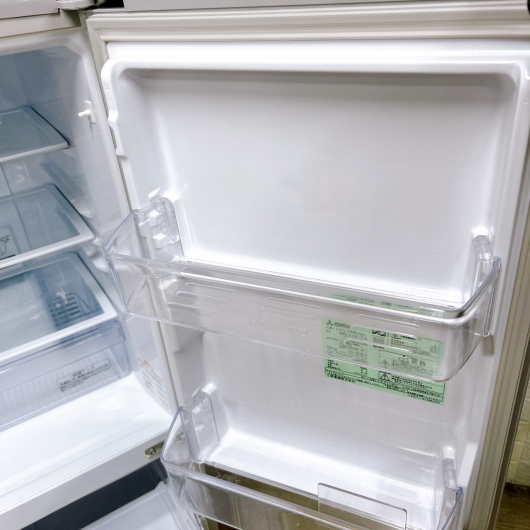 ミツビシ MR-P15E-S 一人暮らし単身用冷蔵庫 146L BO1225
