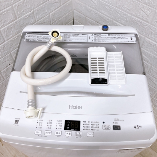 ハイアール JW-U45EA 一人暮らし単身用洗濯機 4.5kg MKT10143