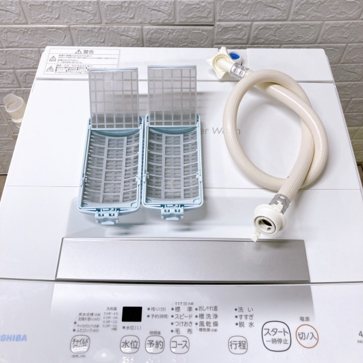 トウシバ AW-45GA2 一人暮らし単身用洗濯機 5.0kg B05108