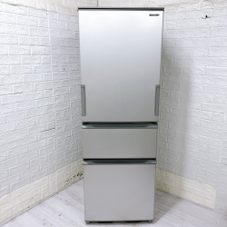 シャープ SJ-X370M-S 大型冷蔵庫 374L TK64