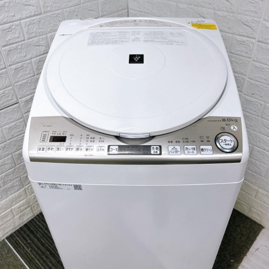 シャープ ES-TX8EKS 洗濯機 8.0kg ESM
