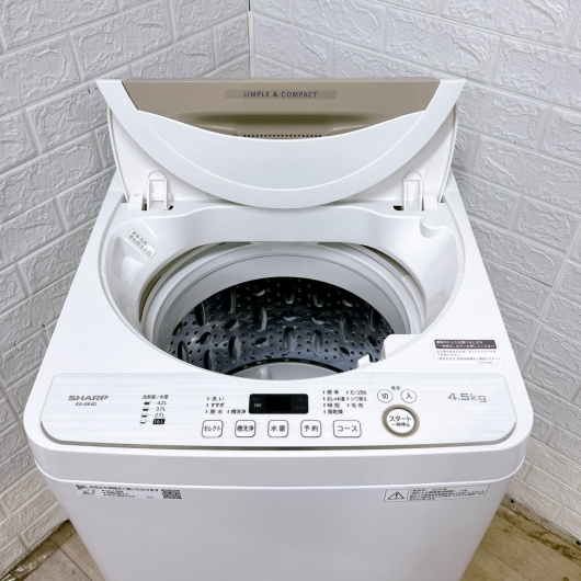 シャープ ES-GE4D-C 2020年製 4.5kg 洗濯機 美品【全国発送対応】