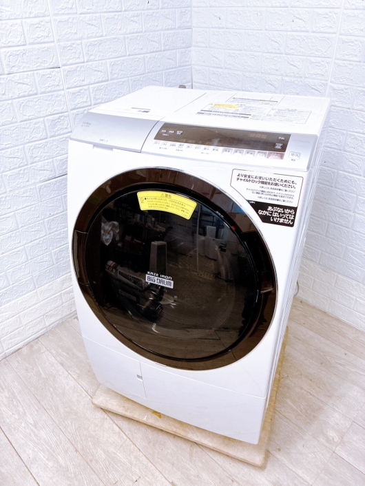 ヒタチ BD-SX110EL ドラム式洗濯乾燥機 11.0kg K10229