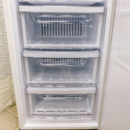 ミツビシ MF-U12K-W 一人暮らし単身用冷凍庫 121L K12077