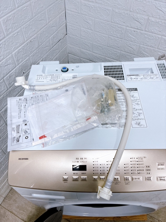 アイリスオーヤマ DKC85A1ｰW 一人暮らし単身用洗濯機 8.0kg B011291