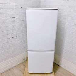 ミツビシ MR-P15EG-W 一人暮らし単身用冷蔵庫 146L B122625