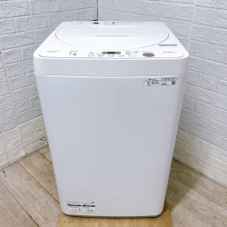 シャープ ES-GE4F-C 一人暮らし単身用洗濯機 4.5kg K12671
