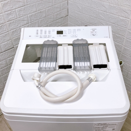 パナソニック NA-FA80H9 一人暮らし単身用洗濯機 8.0kg B080913