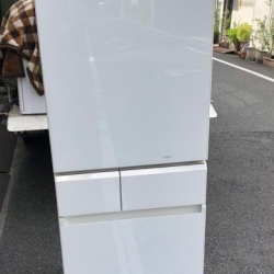 Panasonic パナソニック 406L 5ドア冷蔵庫 NR-E414GV-W 2019年製