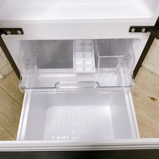 シャープ SJ-D15K-H 一人暮らし単身用冷蔵庫 152L K12041