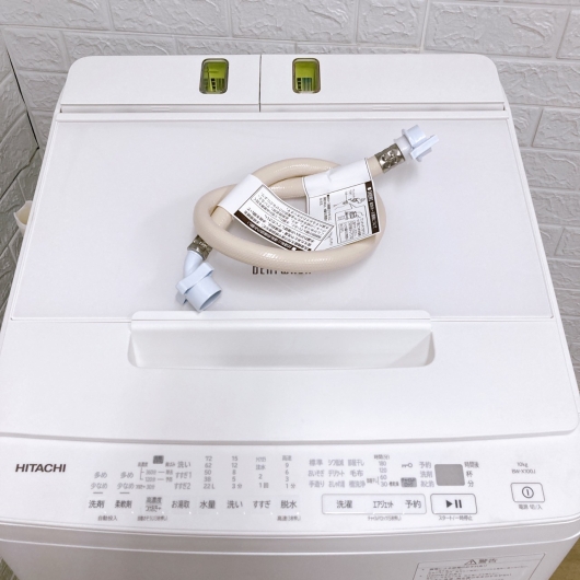 日立 10kg 洗濯機 一人暮らし 小型 B08107
