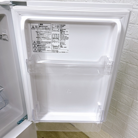 ニトリ NTR-140WH 一人暮らし単身用冷蔵庫 140L B092113