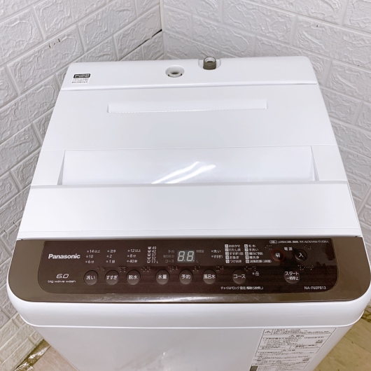 パナソニック NA-F60PB13 2019年製 6.0kg 洗濯機 【全国発送対応】