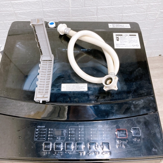 ニトリ NTR60 BKN 一人暮らし単身用洗濯機 6.0kg MKT09251