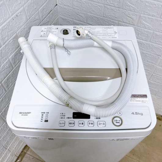 シャープ ES-GE4D-C 2020年製 4.5kg 洗濯機 【全国発送対応】