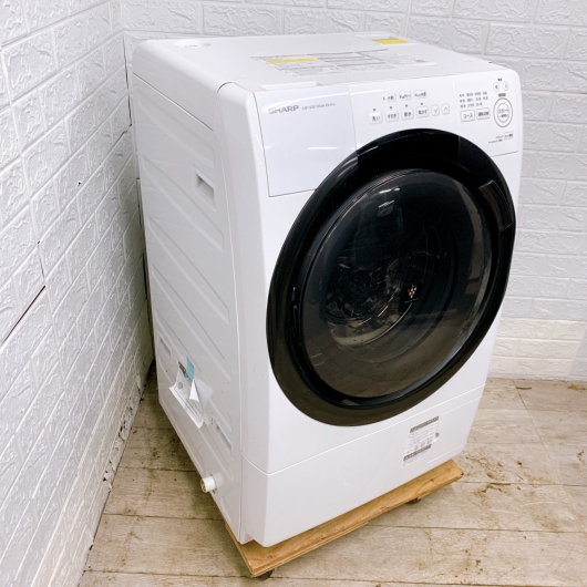 シャープ ES-S7H-WL 一人暮らし単身用洗濯機 7.0kg OE12183