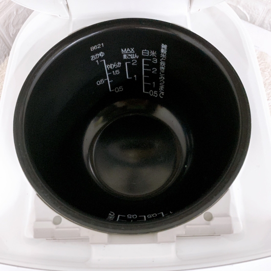 ゾウジルシ NP-RN05 一人暮らし単身用炊飯器 3合炊き K08213