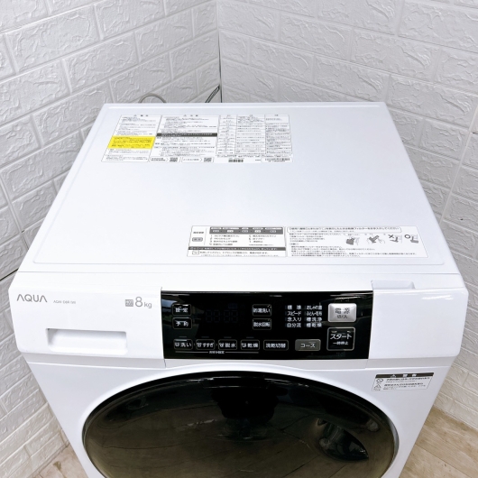 アクア AQW-D8R-L 一人暮らし単身用洗濯機 8.0kg OE12272