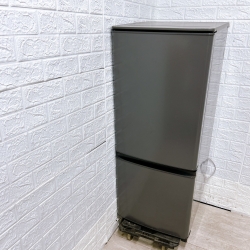 ミツビシ 三菱 MR-P15H-H 一人暮らし単身用冷蔵庫 146L K11244