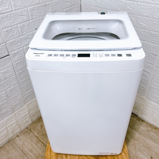 ハイセンス HW-G55NJ1 一人暮らし単身用洗濯機 5.5kg MKT02192