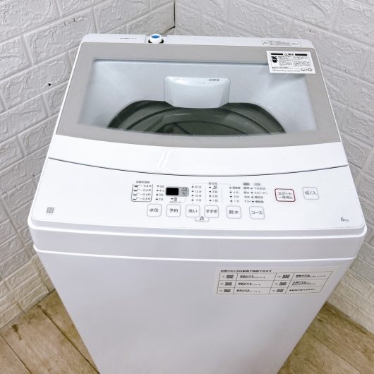 ニトリ NTR60 一人暮らし単身用洗濯機 6.0kg OE01236