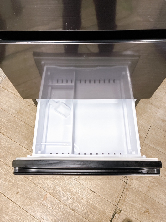 ヒタチ R-V38SVL(K) 一人暮らし単身用冷蔵庫 375L MKT0209101