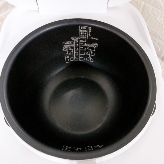 アイリスオーヤマ RC-IJH50-W 一人暮らし単身用炊飯器 5.5合炊き OE09256