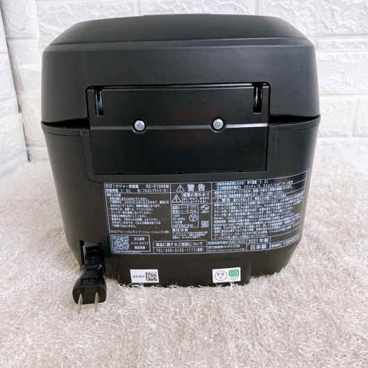 ヒタチ RZ-V100EM 一人暮らし単身用炊飯器 5.5合炊き CK092419