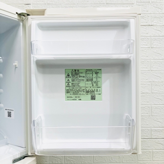 パナソニック  2ドア冷蔵庫 NR-B14FW-W 2022年製