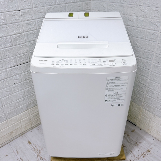 ヒタチ BW-X90H 大型洗濯機 9.0kg MKT042712