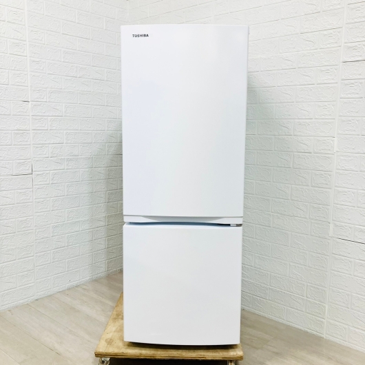 東芝 153L 2ドア冷蔵庫 GR-U15BS(W) 2022年製