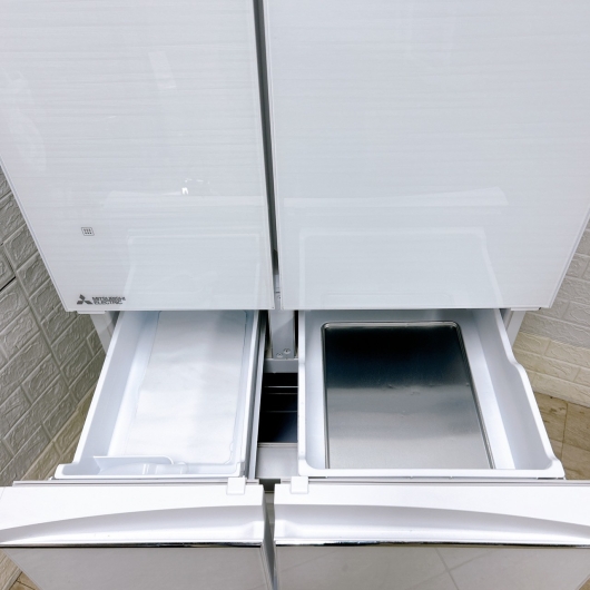 ミツビシ 三菱 MR-MX46E-W 大型冷蔵庫 455L K11269