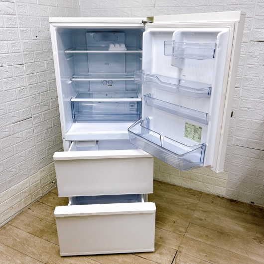 アクア AQR-27K(W) 一人暮らし単身用冷蔵庫 272L MKT020611