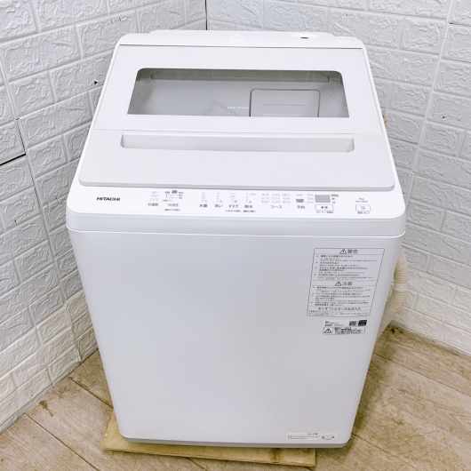 ヒタチ BW-V80K 一人暮らし単身用洗濯機 8.0kg K01252