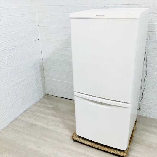 パナソニック 138L 2ドア冷蔵庫 NR-B14FW-W 2022年製