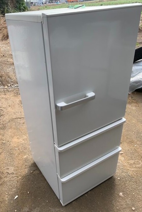 AQUA アクア 272L 3ドア冷蔵庫 AQR-SV27HBK(W) 2019年製