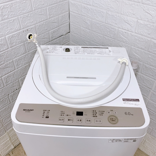 シャープ ES-GE6H-N 一人暮らし単身用洗濯機 6.0kg OE121611
