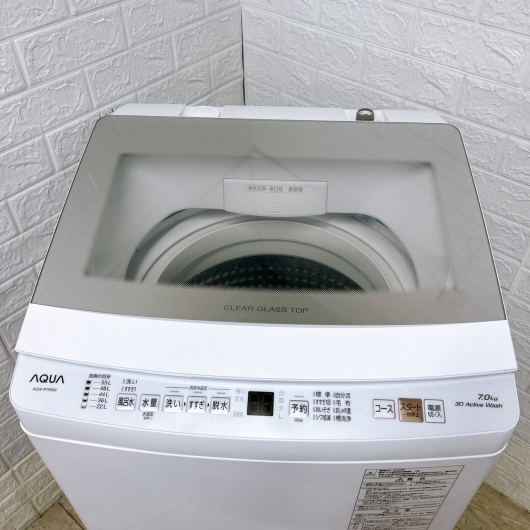 アクア AQW-P7R 一人暮らし単身用洗濯機 7.0kg B122516