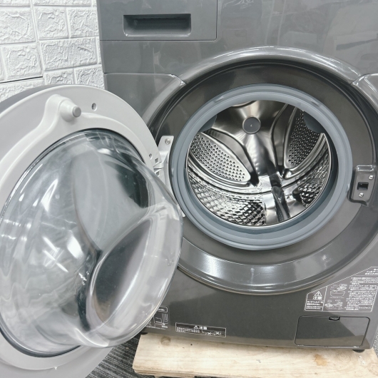 アイリスオーヤマ DKC85A1-B ドラム式洗濯乾燥機 8kg JB585