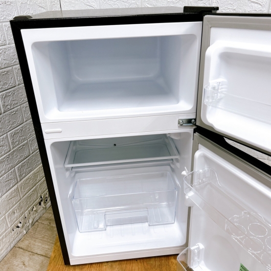 オーヤマ PRC-B092D-B 一人暮らし単身用冷蔵庫 87L CK01297