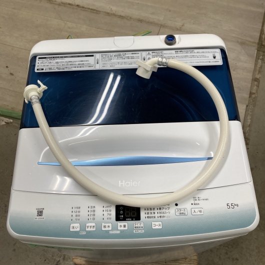 ハイアール JW-U55HK 2021年製 5.5kg 洗濯機 美品【全国発送対応】
