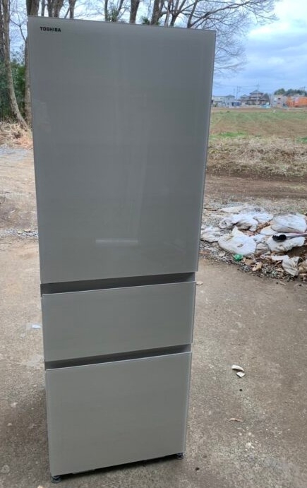 TOSHIBA 東芝 トウシバ 356L 3ドア冷蔵庫 GR-V36SVL(UC) 2024年製