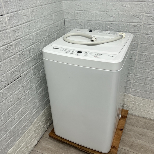 ヤマダ  YWM-T60H1 一人暮らし単身用洗濯機 6.0kg K10118