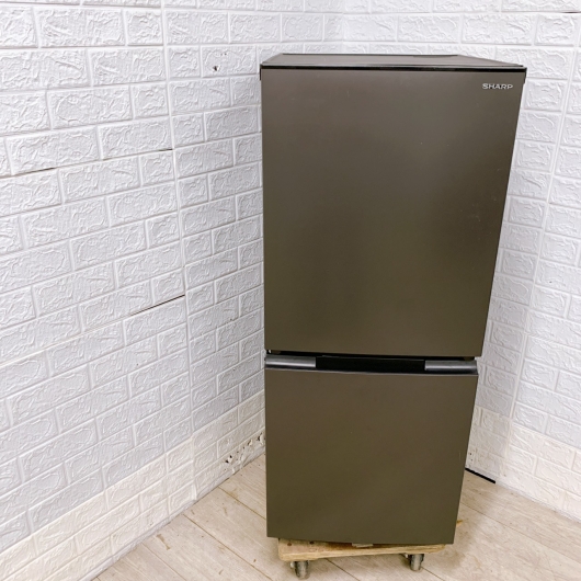 シャープ SJ-D15J-H 一人暮らし単身用冷蔵庫 152L CS12088