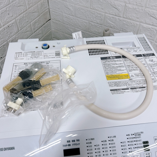 アイリスオーヤマ CDK842-W ドラム式洗濯機 8.0kg TK422