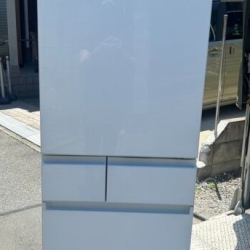 Panasonic パナソニック 450L 5ドア冷蔵庫 NR-E457PX-W 2021年製