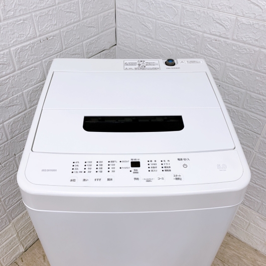 アイリスオーヤマ IAW-T504 一人暮らし単身用洗濯機 5.0kg CS120818